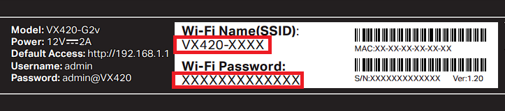 VX420 WIFI